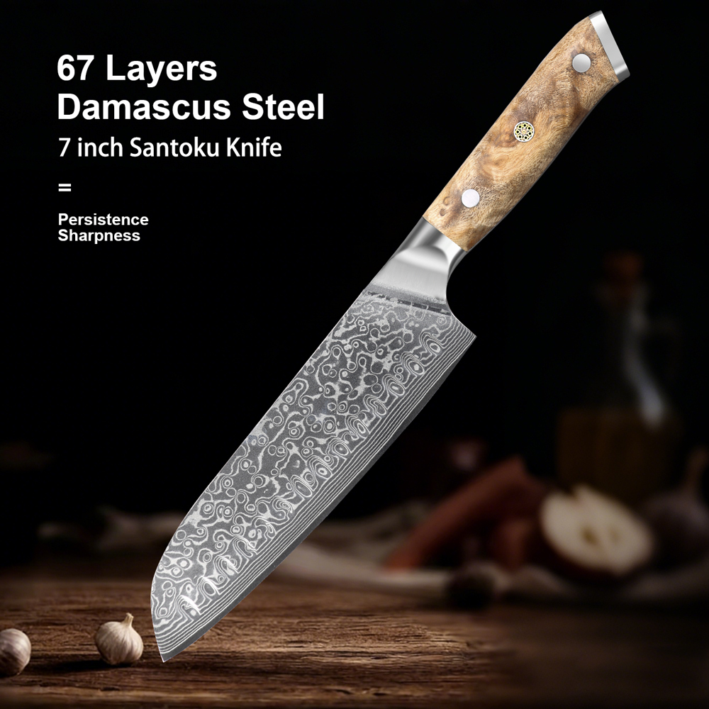 Coltello da cucina Damasco 7,1 - Kitchen Appliances Luxury recensione e prezzo