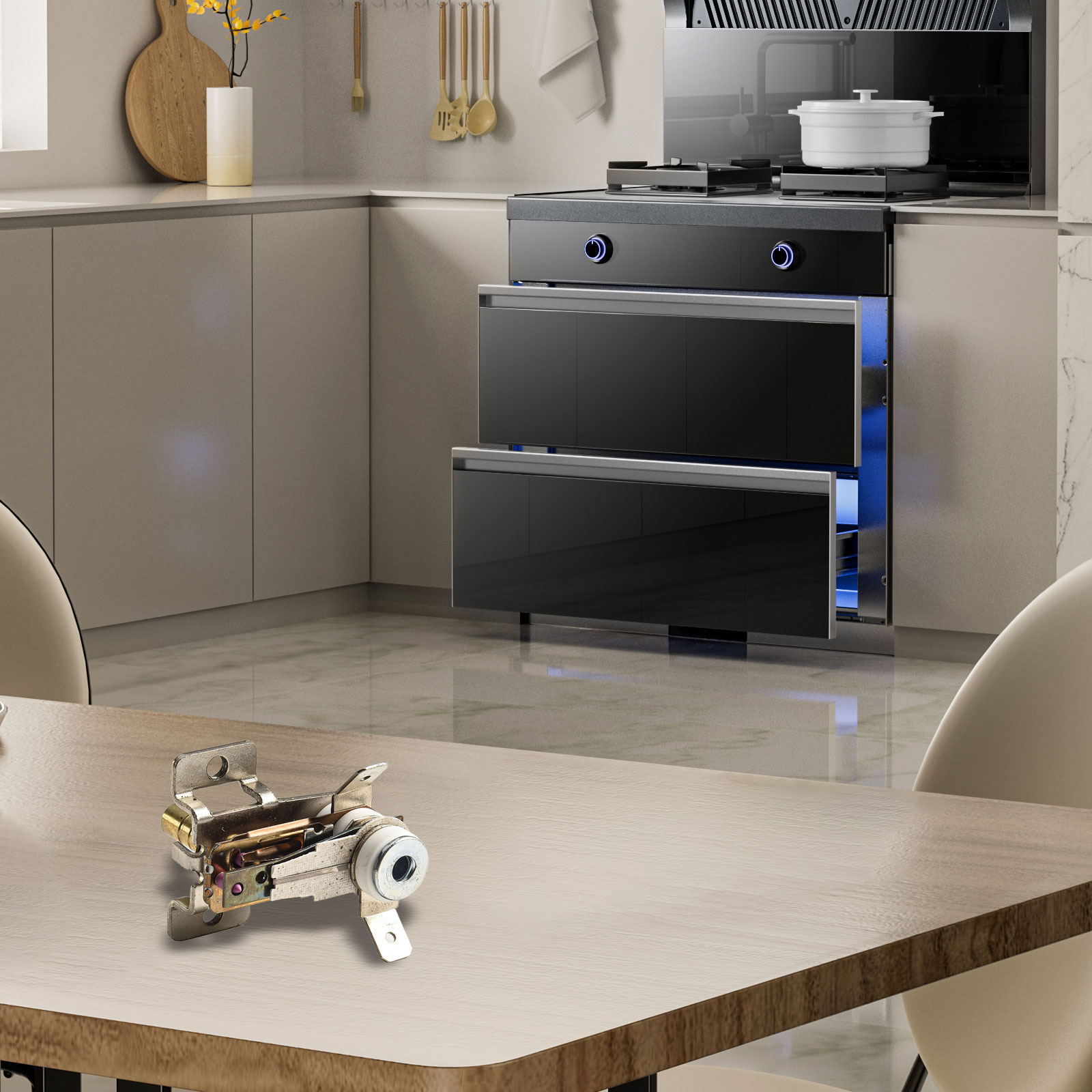 1 pz 16A 250V AC termostato in - Kitchen Appliances Sales recensione e prezzo