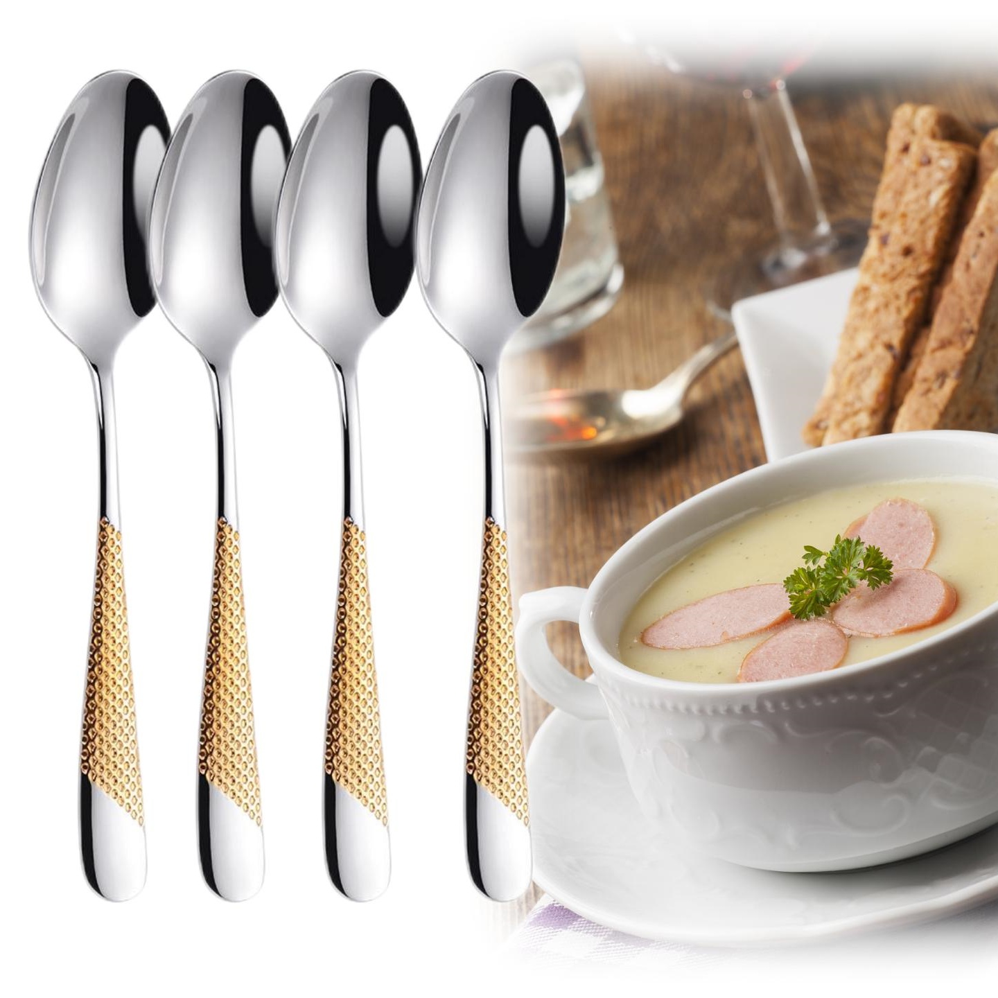 Set di cucchiai da pranzo plac - Kitchen Appliances Luxury recensione e prezzo
