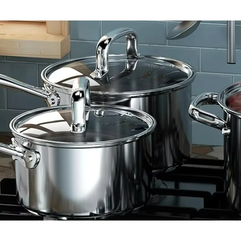 Set di pentole in acciaio inos - Kitchen Appliances Luxury recensione e prezzo